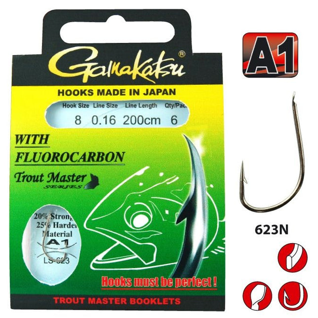 GAMAKATSU Booklet TM -623N FC 100cm Nickel