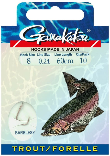 GAMAKATSU Booklet Trout Barbless 60CM Bronze