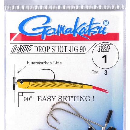 GAMAKATSU Drop Shot Jig 90 Nickel