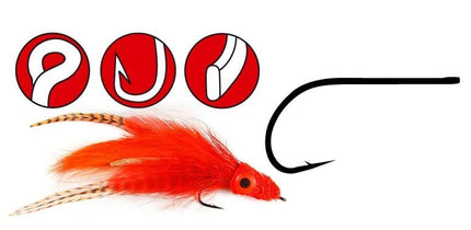 GAMAKATSU F314 New Label Hooks NS Black