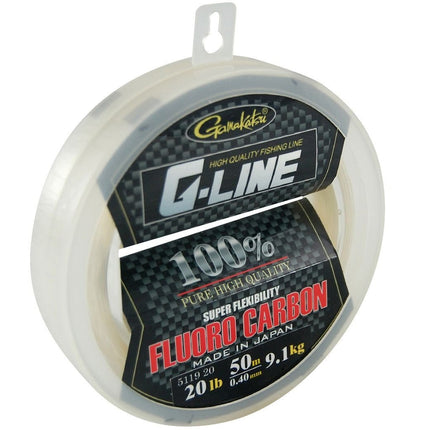 GAMAKATSU G-Line Fluorocarbon Big Spool 50m