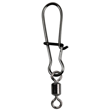 GAMAKATSU Hyper Ez Snap with Swivel - Stainless Black Nickel