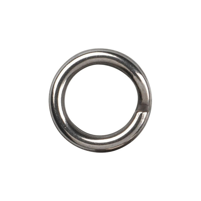 GAMAKATSU Hyper Split Ring - Stainless Black Nickel