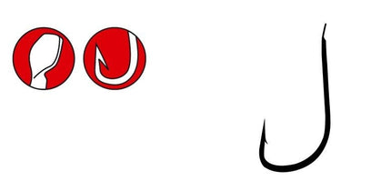 GAMAKATSU LS-1010R Hooks Red