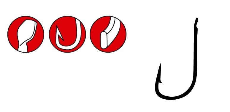 GAMAKATSU LS-1100B Hooks Bronze