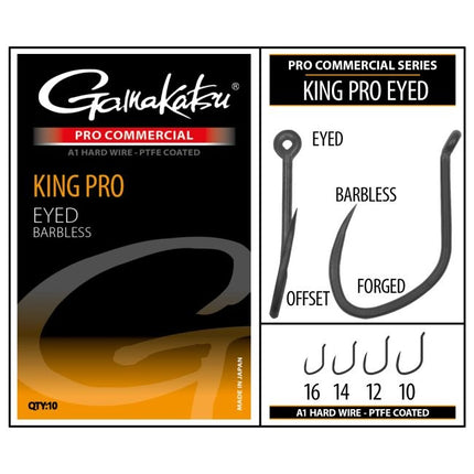 GAMAKATSU PRO-C King PRO Eyed A1 PTFE BL Grey