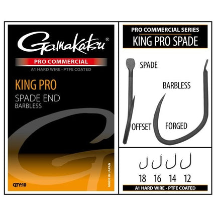 GAMAKATSU PRO-C King PRO Spade A1 PTFE BL Grey