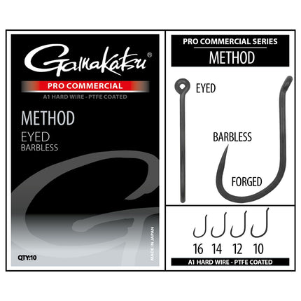 GAMAKATSU PRO-C Method A1 PTFE Eyed BL Grey