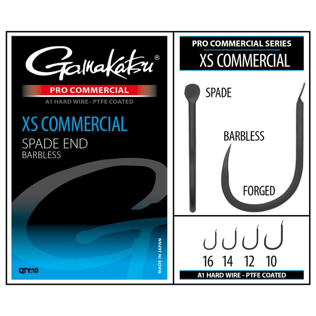 GAMAKATSU PRO-C XS Commercial Spade A1 PTFE BL Grey