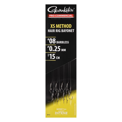 GAMAKATSU Pro Commercial XS Method Hair Rig Bayonet