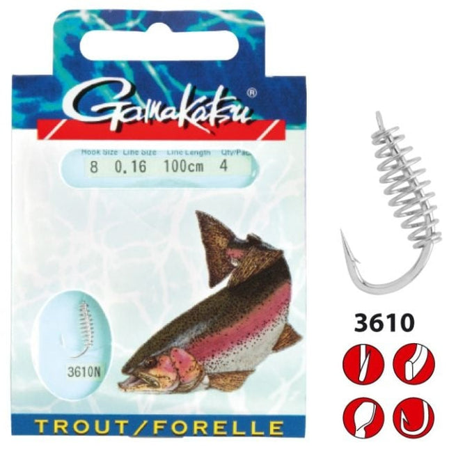 GAMAKATSU Trout LS-3610N Spiral