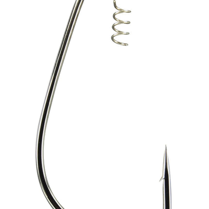 GAMAKATSU Worm EWG Hooks Spring Lock NS Black