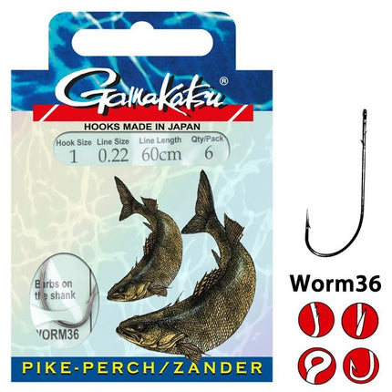 GAMAKATSU Zander Worm 36 60cm
