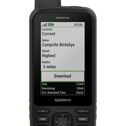 Rino 750, Rugged Handheld 2-way Radio / GPS navigator
