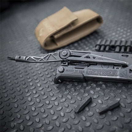Gerber Center Drive - Black with Bit Set, Molle Sheath