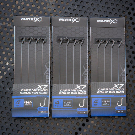 X7 Carp Method 10cm Boilie Pin Rigs