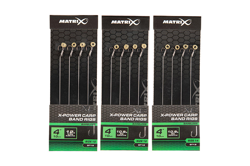 X8 X-Power Carp 10cm Band Rigs
