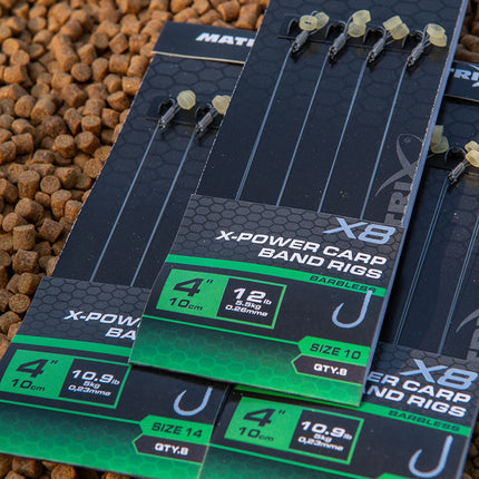 X8 X-Power Carp 10cm Band Rigs