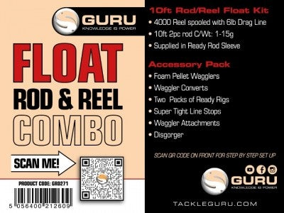 Guru 10' Float Rod & Reel Combo