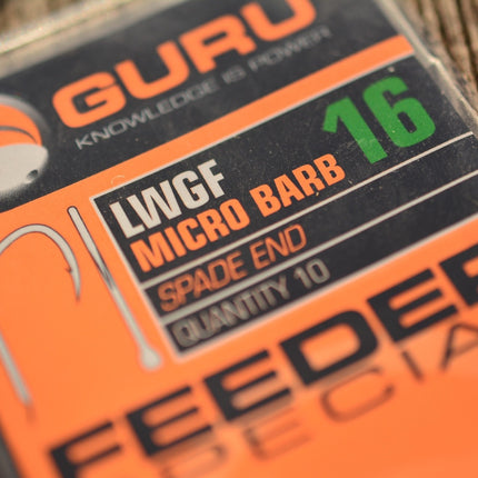 Guru Feeder Special Hook (Barbed/Spade End)