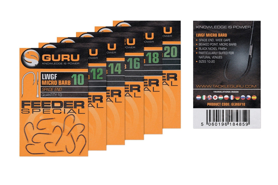 Guru Feeder Special Hook (Barbed/Spade End)