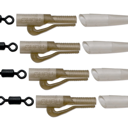 Guru Micro Lead Clip, Swivels & Tail Rubbers GLC