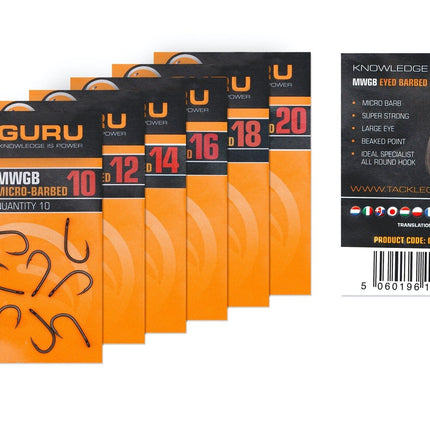 Guru MWG Hook (Barbed/Eyed)