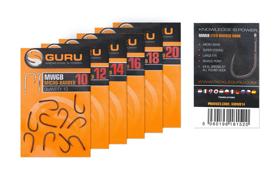 Guru MWG Hook (Barbed/Eyed)