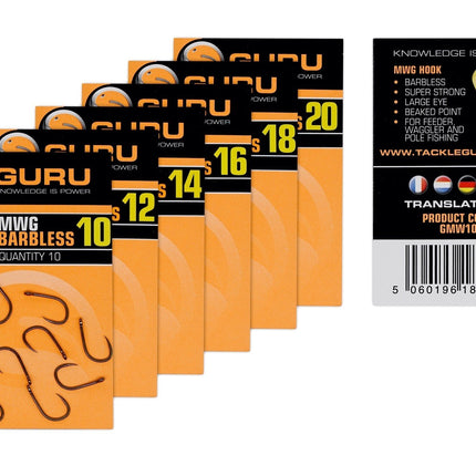 Guru MWG Hook (Barbless/Eyed)