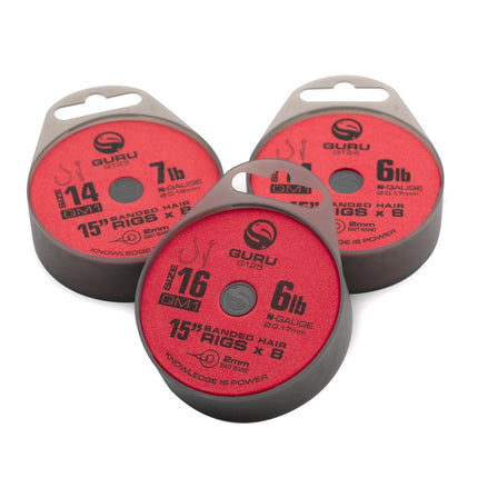 Guru QM1 Bait Band Ready Rigs 15"