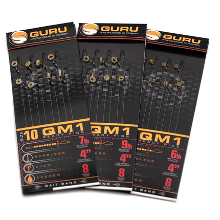 Guru QM1 Bait Band Ready Rigs 4"
