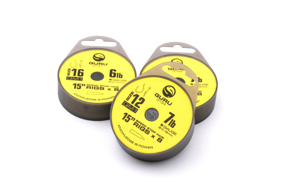 Guru QM1 Speed Stop Ready Rigs 15"