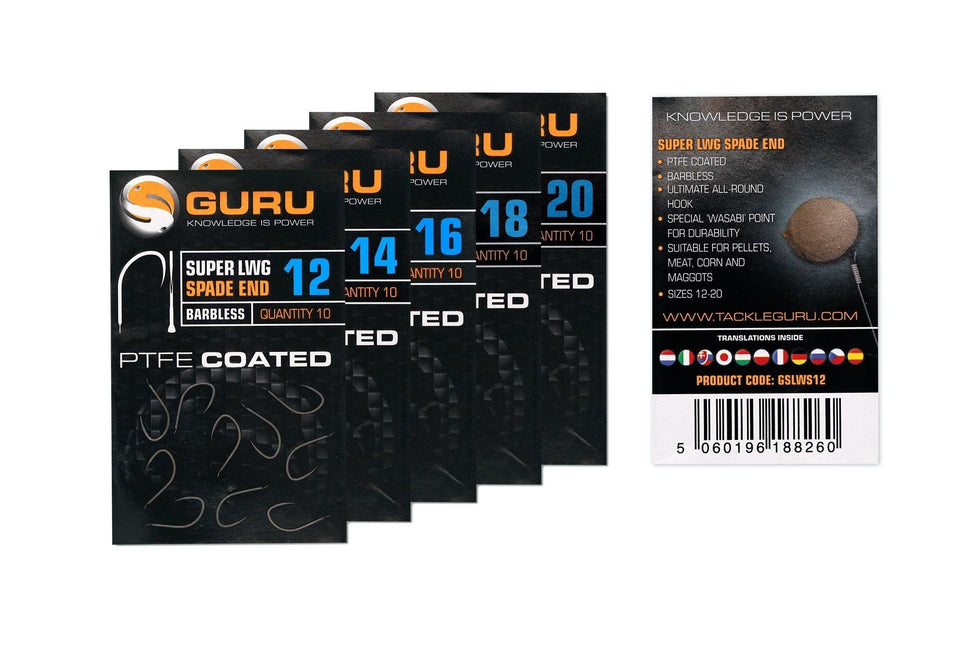 Guru Super LWG Hook (Barbless/Spade End)