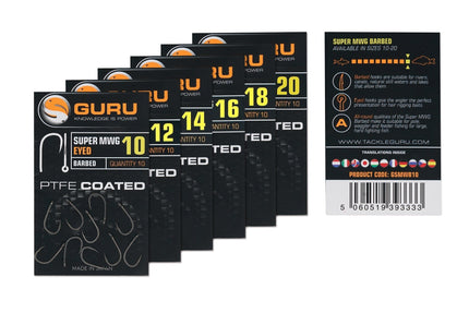 Guru Super MWG Hook (Barbed/Eyed)