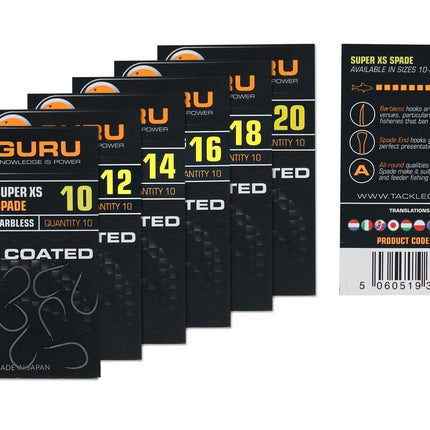 Guru Super XS Hook (Barbless/Spade End)