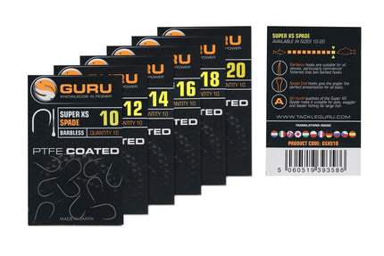 Guru Super XS Hook (Barbless/Spade End)