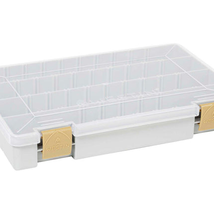 W3 Tackle Box 27.5X18.5X4.5CM S4 Grey/Clear