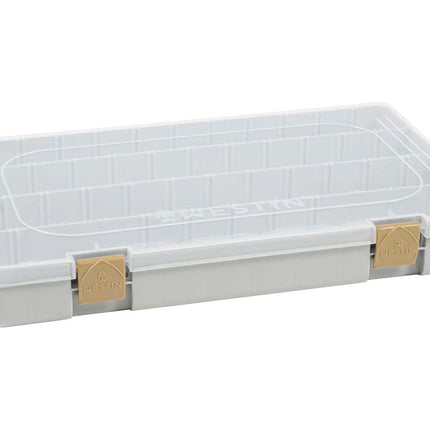 W3 Tackle Box 36X22.5X8CM S4 Grey/Clear