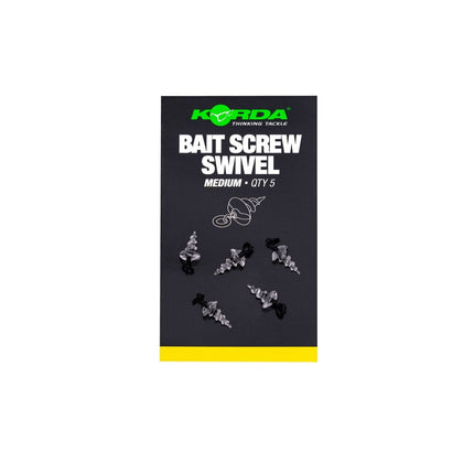 Korda Bait Screw Swivel 5pcs