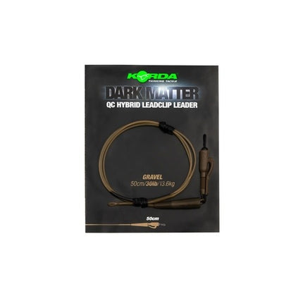 Korda Dark Matter Leader QC Hybrid Clip