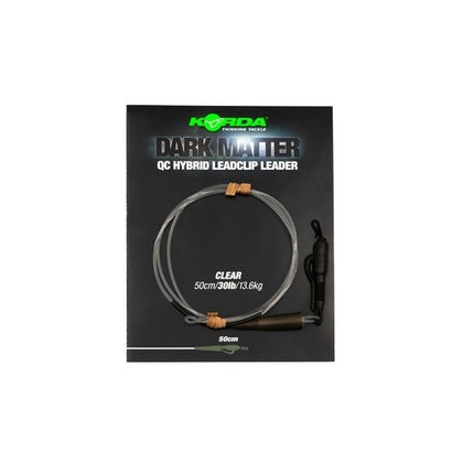 Korda Dark Matter Leader QC Hybrid Clip