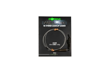 Korda Dark Matter Leader QC Hybrid Clip