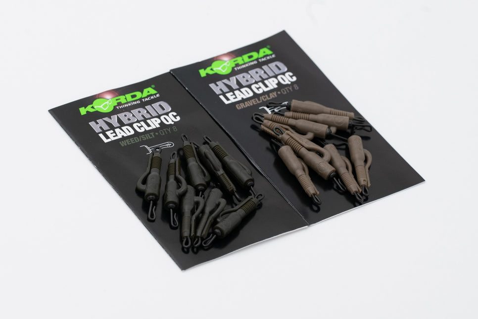 Korda Hybrid Lead Clip QC Swivel 8pcs