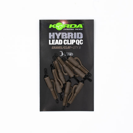 Korda Hybrid Lead Clip QC Swivel 8pcs