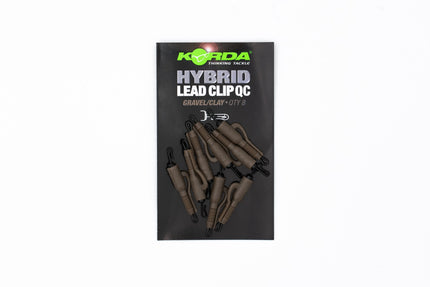 Korda Hybrid Lead Clip QC Swivel 8pcs