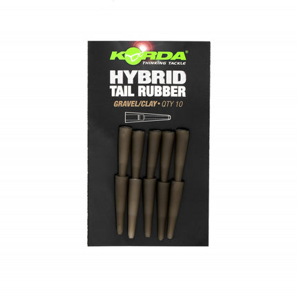 Korda Hybrid Tail Rubber 10pcs