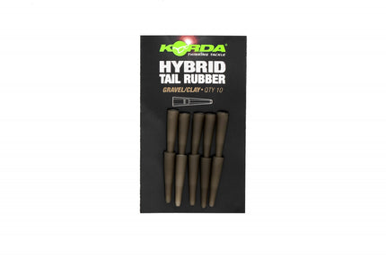 Korda Hybrid Tail Rubber 10pcs