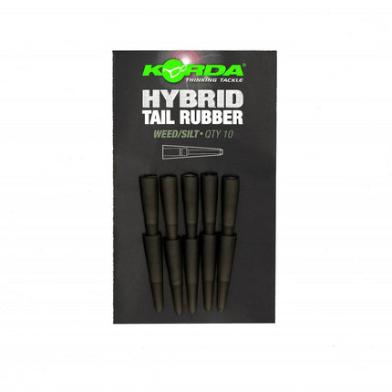 Korda Hybrid Tail Rubber 10pcs