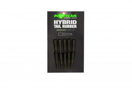 Korda Hybrid Tail Rubber 10pcs