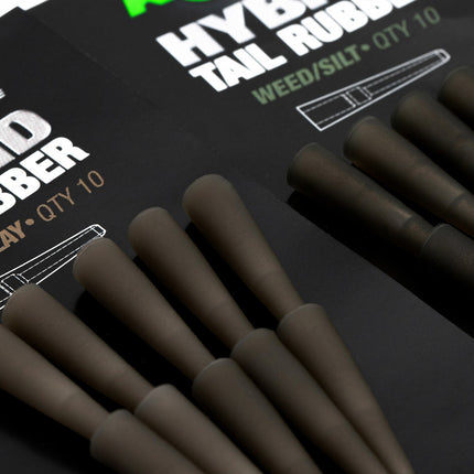 Korda Hybrid Tail Rubber 10pcs